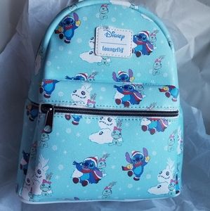 Loungefly x Lilo and Stitch Snow day minibackpack